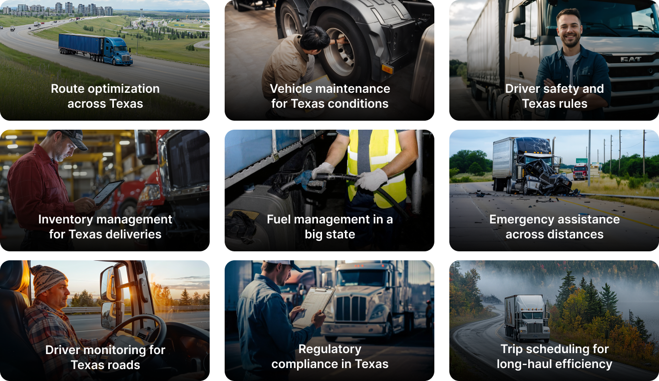 fleet management for trucks