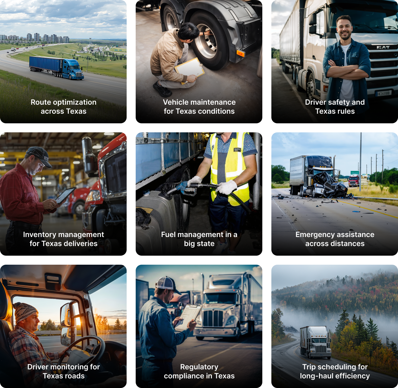fleet management for trucks