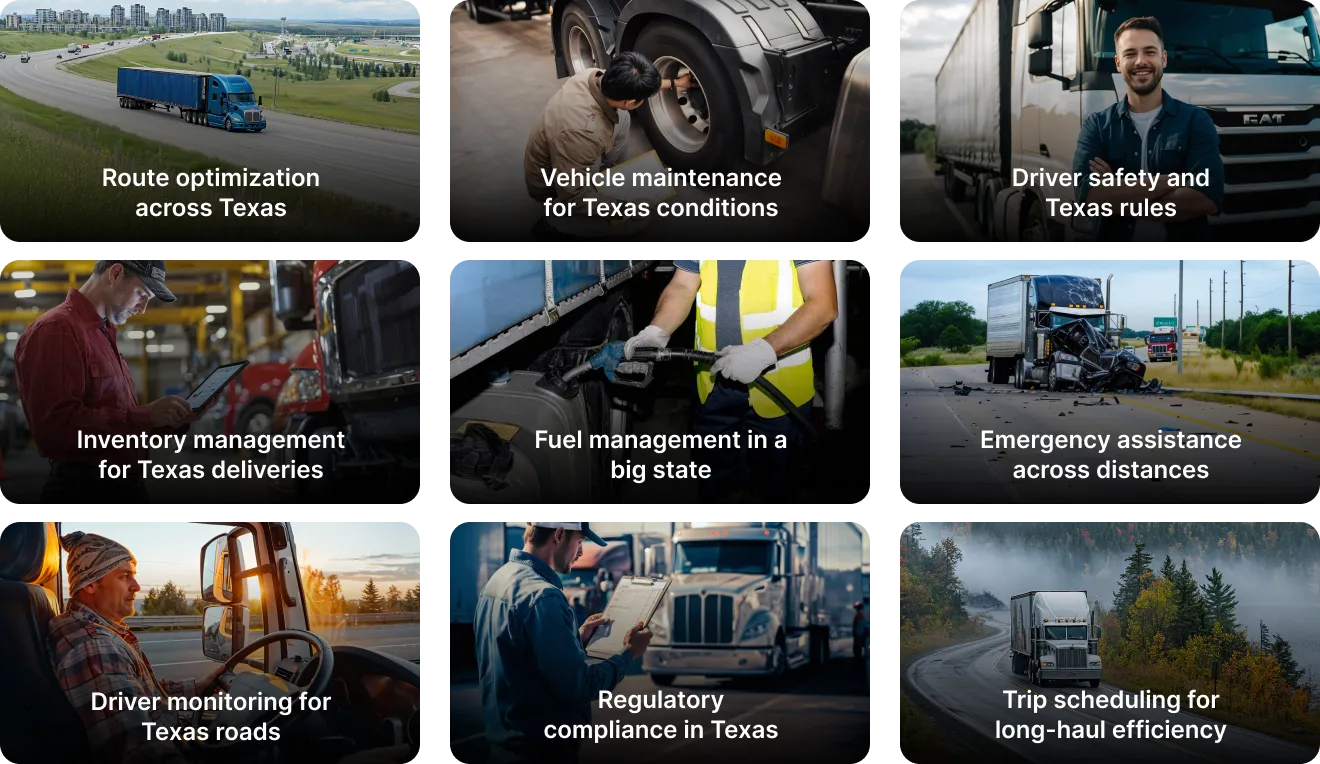 fleet management for trucks